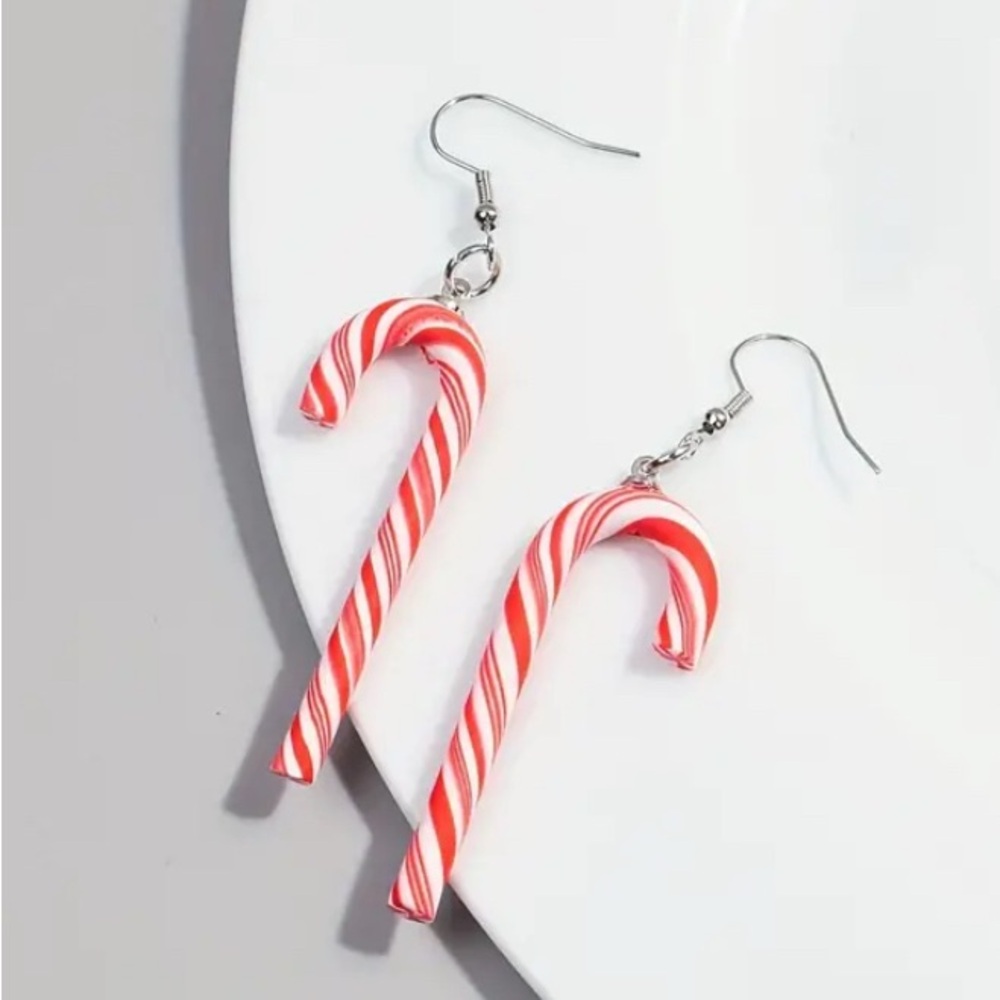 Candy Cane Earrings